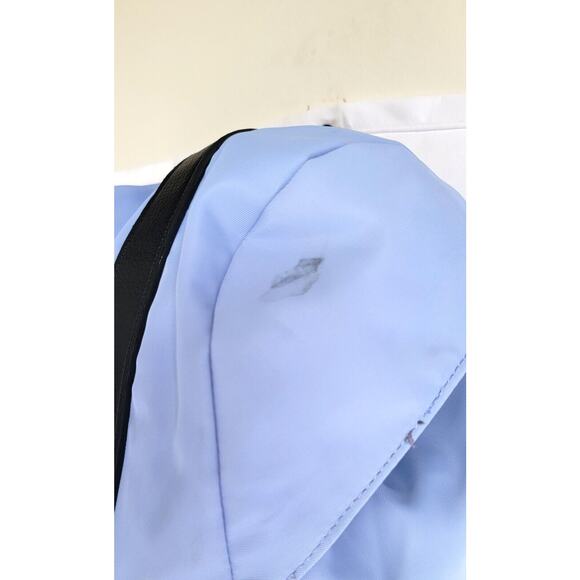 Open Story Bright Light Blue Large Flap Backpack - Picture 8 of 10